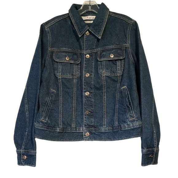 Tommy Hilfiger Jacketsize LargeDenimBoy or GirlGreat ConditionCotton